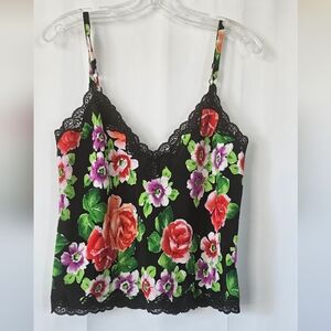 Victoria's Secret vintage gold label floral camisole‎ size small